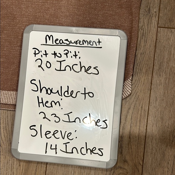 Chico's Taupe Brown Boat Neck Nautical Dolman Sleeve Knit Top Size 1/Medium - Picture 8 of 9